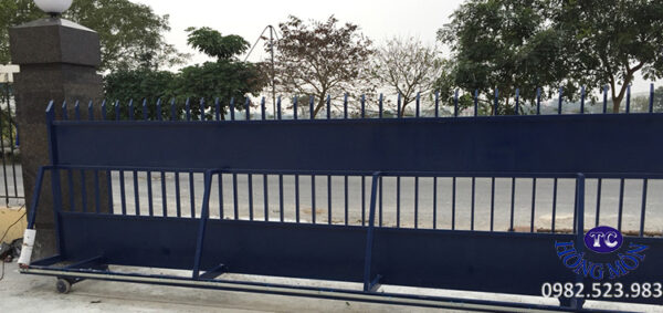 Cửa lùa cổng rào lắp đặt tại Bắc Ninh