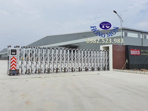 Lắp đặt cửa xếp inox tại Thuận Thành Bắc Ninh