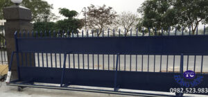 Cửa lùa cổng rào lắp đặt tại Bắc Ninh