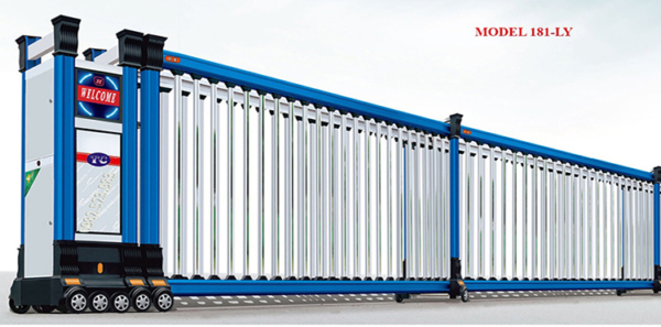 Cổng lùa xếp model 181-LY Cổng lùa xếp model 181-LY