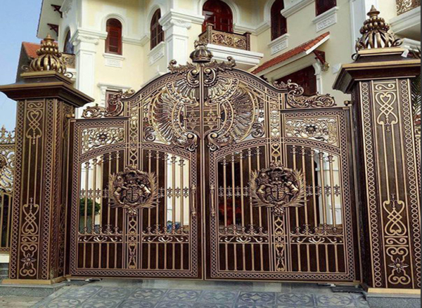 Cửa cổng âm sàn tự động cổng âm sàn