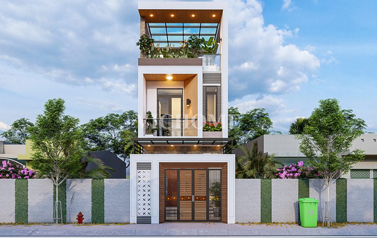 Mẫu cổng nhà đẹp đơn giản