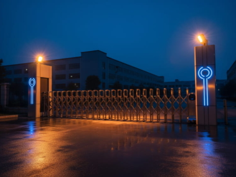 Cảm biến cổng xếp tự động