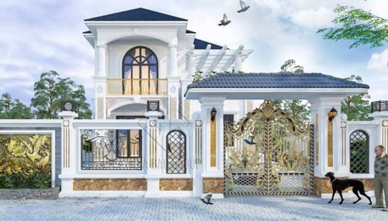 Cổng Biệt Thự Tân Cổ Điển