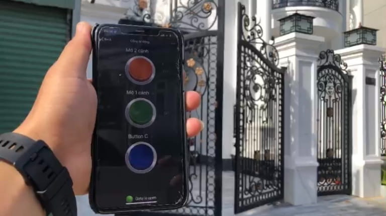 Cổng Tự Động Có WiFi/Bluetooth
