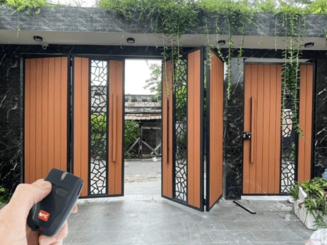 cổng tự động 4 cánh