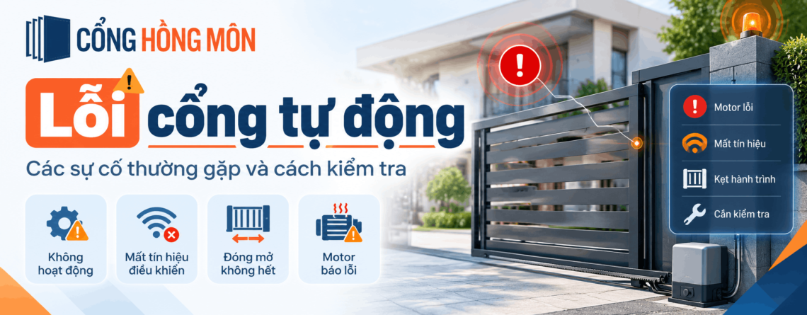 Lỗi cổng tự động
