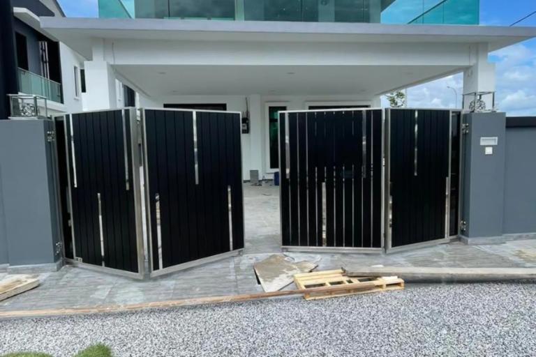 Cổng tự động bị lỗi dừng giữa chừng