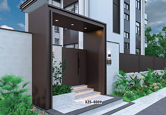 Mẫu cổng đẹp đơn giản XZS-8009