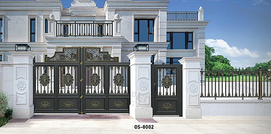 Mẫu cổng nhà biệt thự OS-8002