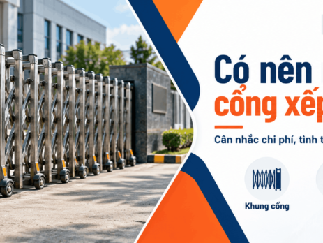 Có nên mua cổng xếp cũ không