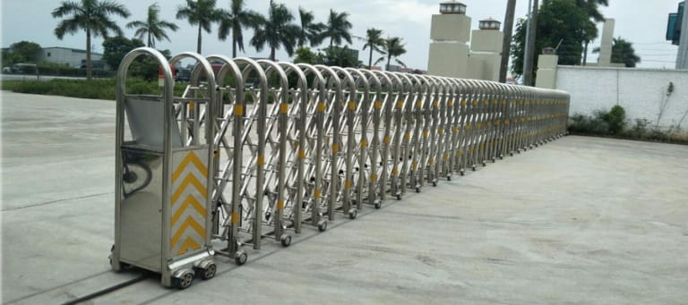 Nguyên tắc tiếp địa và cách ly nguồn điện cho cổng xếp