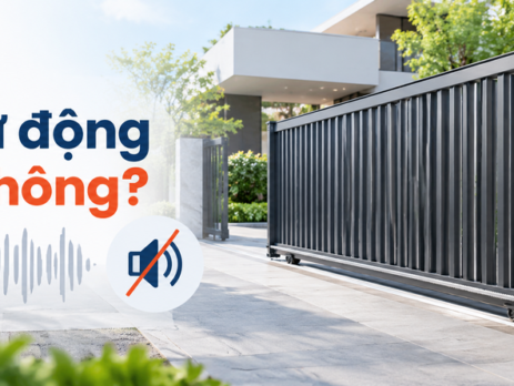 cổng tự động có ồn không